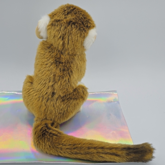 WWF Squirrel Monkey Stuffed Animal Plush - Picture 3 of 7